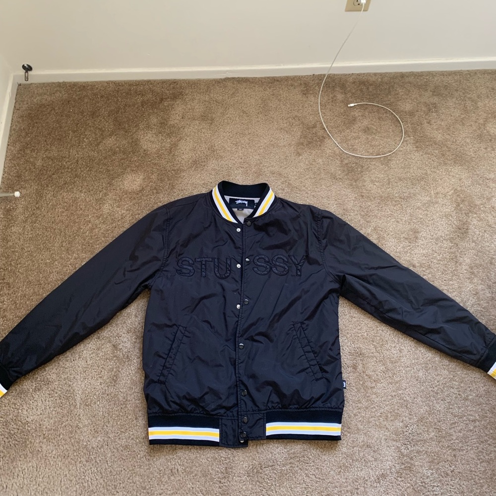 Stussy men’s varsity jacket